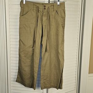 Patagonia‎ Womens Beige Island Hemp Capri Pants 2